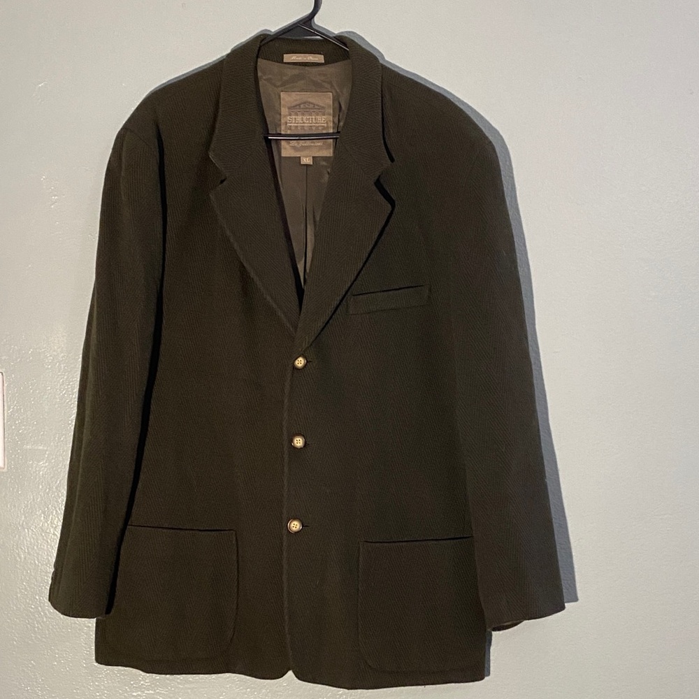 Structure Dark Green Blazer